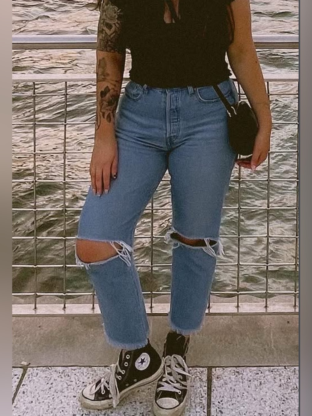 Levi’s Wedgie Straight Cropped Jeans